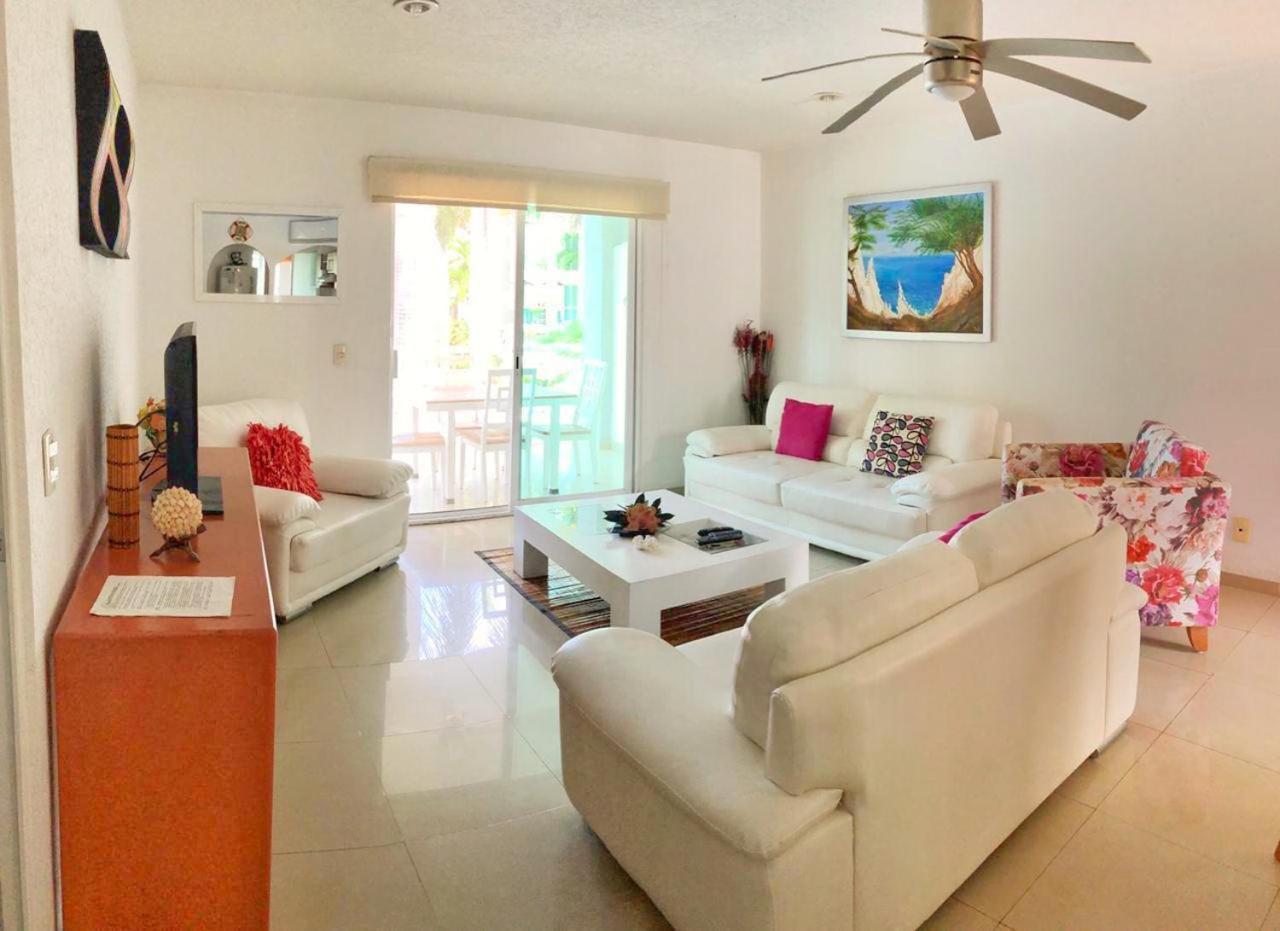 Appartamento Depa De Dos Recamaras En Acapulco Diamante Frente Arena Gnp Esterno foto